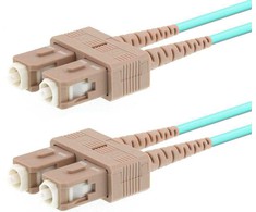 LOGON Kabelis światłowodowy InfiniBand 50/125 2 m Aqua (AL5SCSC02I/3I)