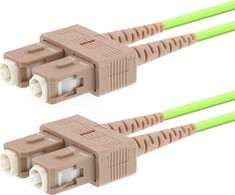 LOGON LOGON PROFESSIONAL AL5SCSC05I/5I kabelis InfiniBand / światłowodowy 5 m SC Jasnozielony