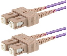 LOGON LOGON PROFESSIONAL AL5SCSC25I/4I kabelis InfiniBand / światłowodowy 25 m SC Violetinis