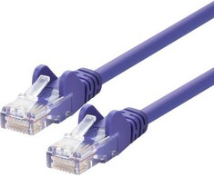 LOGON LOGON PROFESSIONAL TCU55U100V kabelis sieciowy Violetinis 10 m Cat5e U/UTP (UTP)