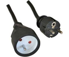 LOGON LOGON PSPC03 skirstytuvas 3 m 1 x lizdas jungiama į tinklą