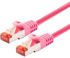 LOGON LOGON TCR66SS070M kabelis sieciowy Purpurowy 7 m Cat6 S/FTP (S-STP)