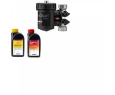 Logos „MagnaClean Pro2“ magnetinio filtro komplektas BSP1 pakuotėje - 1 GW jungtis + skysčiai (MC1 0,5 l ir MC3 0,5 l)