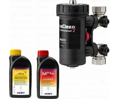 Logos MagnaClean Pro2 magnetinio filtro rinkinys 22 mm paketas + MC1 ir MC3 skysčiai