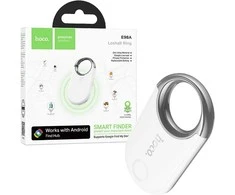 Lokatorius suderinamas su „Google Find My Device“ Hoco E98A Pearl Baltas