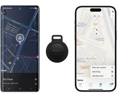 Lokatorius, suderinamas su Apple „Find My“ ir „Google Find My Device“, Hoco E101, juodas
