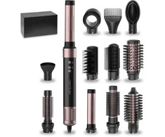 Modeliavimo šepetys Cecotec Bamba CeramicCare 12in1 AirGlam juoda