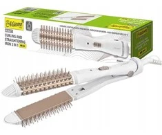 Plaukų garbanojimo žnyplės and straightener 2in1 55W MAESTRO MR-263