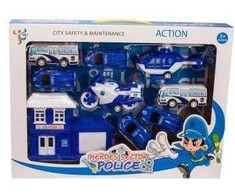 None Nežinomas Žaislinis policijos rinkinys, JKL-02A
