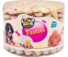 Lolo Pets Classic PIENO-MEDUS VŪBELIAI ŠUNIMS - antpirštis