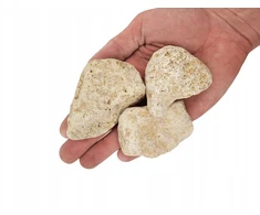 Lolo Pets Classic WIO Baltas Adder Nano Boulder dekoratyvinis akmuo akvariumui ir terariumui, baltas, 2kg, maišas