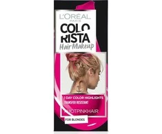 L'Oreal Paris Colorista plaukų makiažo pusiau ilgalaikiai plaukų dažai #HOTPINKHAIR, 30 ml