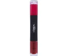 Loreal L'Oreal Paris, Infallible, nagų lakas 2-in-1, 034, Raudona Rage, 2 x, 5 ml moterims