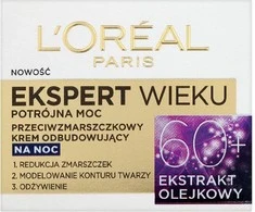 L'Oreal Paris Ekspert Wieku 60+, 50 ml