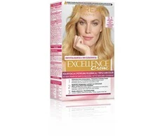 „L'Oreal Paris Excellence Creme 9.3“ labai šviesi auksinė blondinė