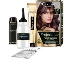 LOREAL Preference Hair Dye 5.21 Cool Iridescent Light Ruda