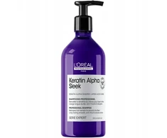 „L’Oreal Paris L'OREAL PROFESSIONNEL_Keratin Alpha Sleek“ išlyginamasis plaukų šampūnas 500 ml