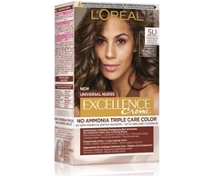 L'Oreal Universal Nudes Excellence Creme pielęgnacyjny krem koloryzujący 5U Uniwersalny Jasny Brąz