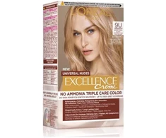 L'Oreal Universal Nudes Excellence Creme pielęgnacyjny krem koloryzujący 9U Uniwersalny Bardzo Jasny Blond