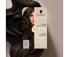 „L’Oreal Paris SCHWARZKOPF Creme Supreme plaukų dažai atspalvis 5-1 rudi“