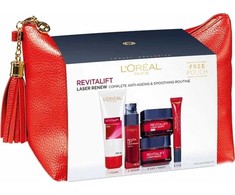 Set L'Oreal Paris: Revitalift lazerinis Renew, Cleansing, Cleansing Foam, 100 ml + Revitalift lazerinis Renew, Anti-Wrinkle, Paakių kremas,