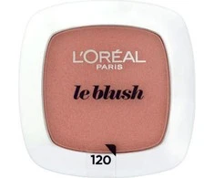 L’Oréal Paris True Match Le Blush – 120 Rose Santal – Roze – Natuurlijk Ogende Blush – 5,0 gr. skaistalai Neutrali 12 Milteliai