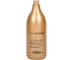 L'Oreal Professionnel Serie Expert Absolut Atstatomasis Protein + Gold Quinoa Hair Šampūnas Instant Resurfacing, 1500 ml