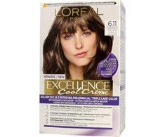 L'Oreal Paris Excellence Cool Creme 6.11 Ultra Ash Dark Skirtas šviesiems plaukams