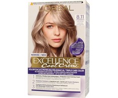 „L'Oreal Paris Excellence Cool Creme“ plaukų dažai 8.11 itin pelenų šviesiai blondinė