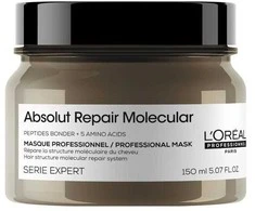 L'Oreal Professionnel Serie Expert Absolut Repair Molecular Hair Treatment Kreminis Mask For Repairing, 150 ml