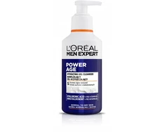L'Oreal „Men Expert Power Age“ drėkinamasis valomasis gelis normaliai ir sausai odai, 260 ml