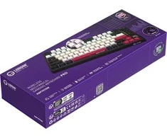 LORGAR KBP7075W Wireless 75% Mechaninė klaviatūra žaidimams Pro Juodas/red EN išdėstymas