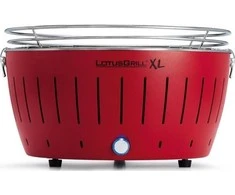 LotusGrill Garden Grilis Carbon XL 40 cm x 40 cm Raudona
