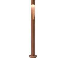 Louis Poulsen Flindt Garden Bollard Corten Colour Long Base Wo/Adaptor LED 3000K 6.5W III 215 Lm (5747402568)