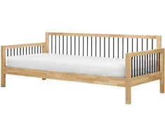 Beliani Dieninė lova TRICOT 90 x 200 cm šviesiai ruda
