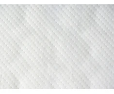 Beliani Kontinentinė lova be galvūgalio COUNTESS 180 x 200 cm šviesiai pilka