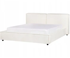 Beliani Lova LINARDS 160 x 200 cm balta