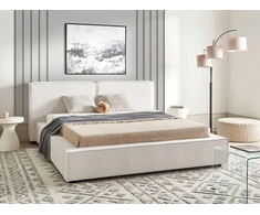 Beliani Lova LINARDS 160 x 200 cm balta