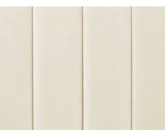 Beliani Lova LUNAN, veliūrinė, 160 x 200 cm, šviesiai smėlio spalvos