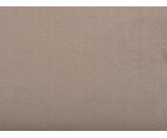 Beliani Velvetinė lova AMBILLOU 160 x 200 cm smėlio pilkumo spalvos