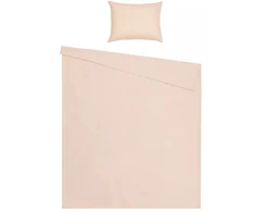 Patalynės komplektas Domoletti BED COV SET STRIPED SATEEN SAND 140X200