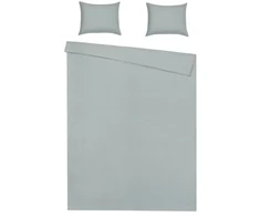 Patalynės komplektas Domoletti BED COV SET STRIPED SATEEN Žalias 160X200