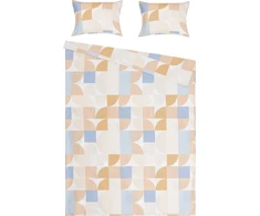 Patalynės komplektas Domoletti BEDDING COVER SET GEO SATEEN 200X220CM