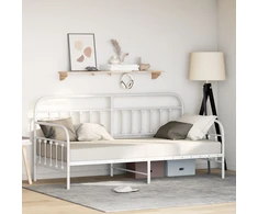 Lova Dienos lovos rėmas Balta 107 x 203 cm