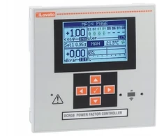Lovato Electric Automatinis galios koeficiento reguliatorius 1f ir 3f sistemoms n/n ir s/n reaktyviosios talpinės galios kompensavimui DCRG8IND