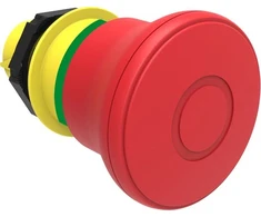 Lovato Electric Avarinio mygtuko pavara raudona, išjungiama patraukiant, be apšvietimo (LPCB6744)