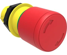 Lovato Electric Avarinio mygtuko pavaros mechanizmas raudonas, sukamas, be apšvietimo (LPCB6634)