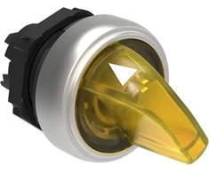 Lovato Electric Jungiklio pavara, 2 padėčių, geltona, su foniniu apšvietimu, negrįžtamoji (LPCSL1205)