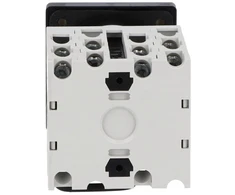 Lovato Electric Kumštelinis jungiklis 1-0-2 1P 16A juoda rankenėlė skydinis montavimas IP65 (GX1651U)