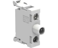 Lovato Electric LED lemputė, mėlyna, nuolat šviečia, montuojama ant galinės sienos, 187–265 V kintamoji srovė LPXLPBM6